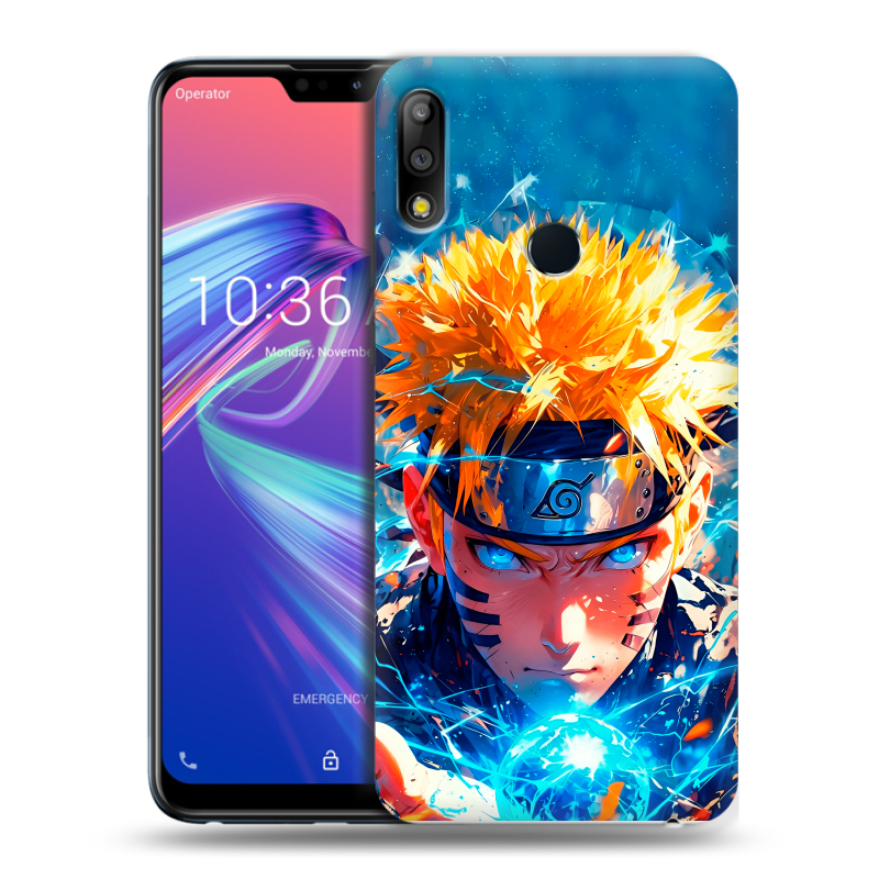 Силиконовый чехол на ASUS ZenFone Max Pro M2 с принтом Аниме Наруто Naruto Силиконовый чехол на ASUS ZenFone Max Pro M2 с принтом Аниме Наруто Naruto