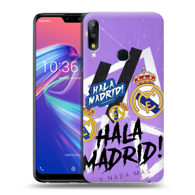 Силиконовый чехол на ASUS ZenFone Max Pro M2 с принтом Real Madrid Реал Мадрид Силиконовый чехол на ASUS ZenFone Max Pro M2 с принтом Real Madrid Реал Мадрид