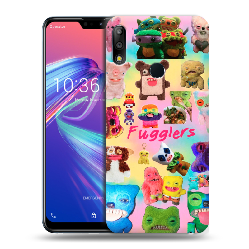 Силиконовый чехол на ASUS ZenFone Max Pro M2 с принтом Флагер Fuggler Силиконовый чехол на ASUS ZenFone Max Pro M2 с принтом Флагер Fuggler