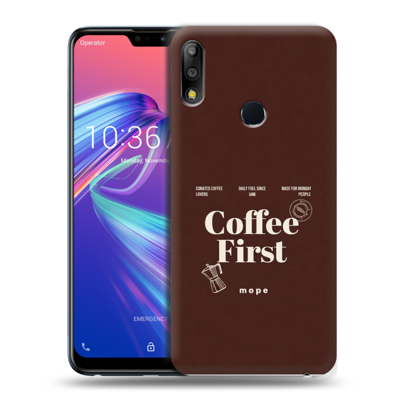 Силиконовый чехол на ASUS ZenFone Max Pro M2 с принтом женский Силиконовый чехол на ASUS ZenFone Max Pro M2 с принтом женский