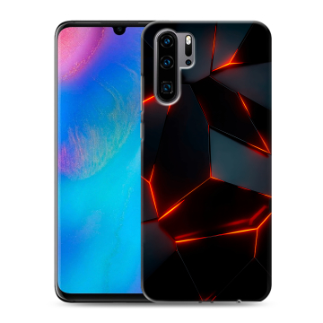 Силиконовый чехол на Huawei P30 Pro с принтом Яркие абстракции Силиконовый чехол на Huawei P30 Pro с принтом Яркие абстракции