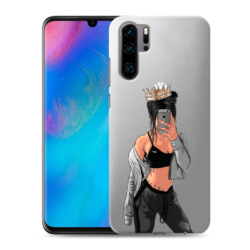 Силиконовый чехол на Huawei P30 Pro с принтом Женские принты Силиконовый чехол на Huawei P30 Pro с принтом Женские принты