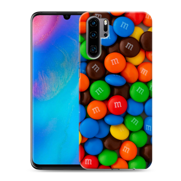 Силиконовый чехол на Huawei P30 Pro с принтом Конфеты Силиконовый чехол на Huawei P30 Pro с принтом Конфеты
