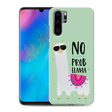 Силиконовый чехол на Huawei P30 Pro с принтом Лама Силиконовый чехол на Huawei P30 Pro с принтом Лама