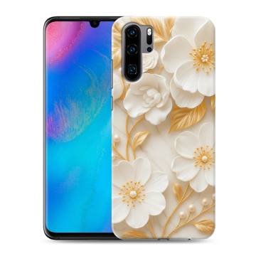 Силиконовый чехол на Huawei P30 Pro с принтом Цветы Силиконовый чехол на Huawei P30 Pro с принтом Цветы