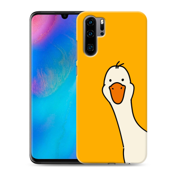 Силиконовый чехол на Huawei P30 Pro с принтом Утка Силиконовый чехол на Huawei P30 Pro с принтом Утка