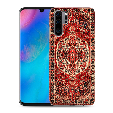 Силиконовый чехол на Huawei P30 Pro с принтом Ковер