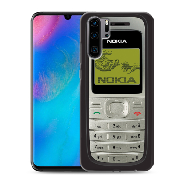Силиконовый чехол на Huawei P30 Pro с принтом Ретро Нокия