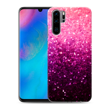 Силиконовый чехол на Huawei P30 Pro с принтом Блестки
