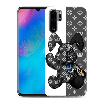 Силиконовый чехол на Huawei P30 Pro с принтом Луи робот