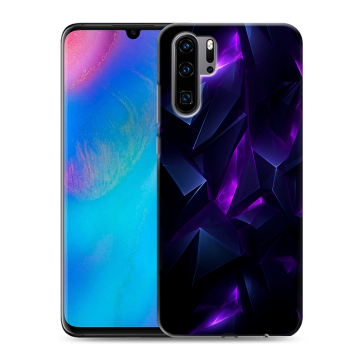 Силиконовый чехол на Huawei P30 Pro с принтом Абстракиция