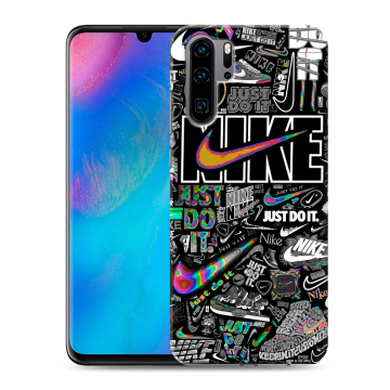 Силиконовый чехол на Huawei P30 Pro с принтом Найк