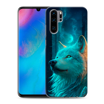 Силиконовый чехол на Huawei P30 Pro с принтом бабочки саккура Силиконовый чехол на Huawei P30 Pro с принтом бабочки саккура