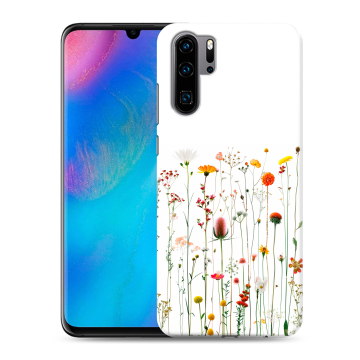 Силиконовый чехол на Huawei P30 Pro с принтом цветы
