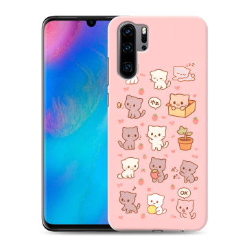 Силиконовый чехол на Huawei P30 Pro с принтом Hello Kitty Хелоу Кити Силиконовый чехол на Huawei P30 Pro с принтом Hello Kitty Хелоу Кити