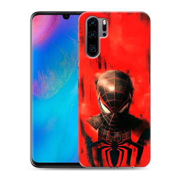 Силиконовый чехол на Huawei P30 Pro с принтом человек паук spiderman