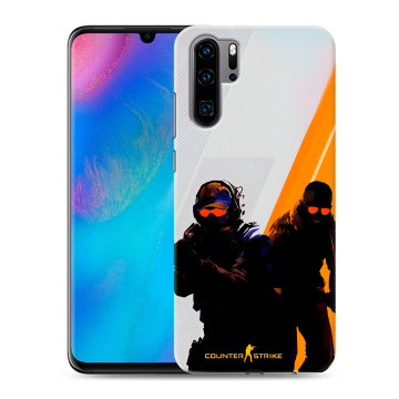 Силиконовый чехол на Huawei P30 Pro с принтом Контер страйк Counter strike Силиконовый чехол на Huawei P30 Pro с принтом Контер страйк Counter strike