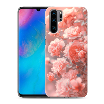 Силиконовый чехол на Huawei P30 Pro с принтом Розы цветы Силиконовый чехол на Huawei P30 Pro с принтом Розы цветы