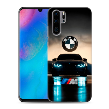 Силиконовый чехол на Huawei P30 Pro с принтом БМВ BMW