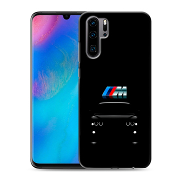 Силиконовый чехол на Huawei P30 Pro с принтом БМВ BMW