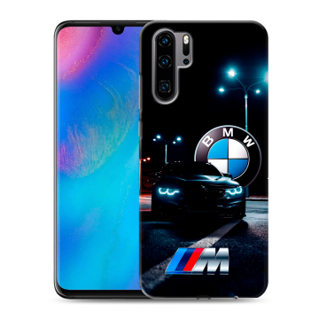 Силиконовый чехол на Huawei P30 Pro с принтом БМВ BMW