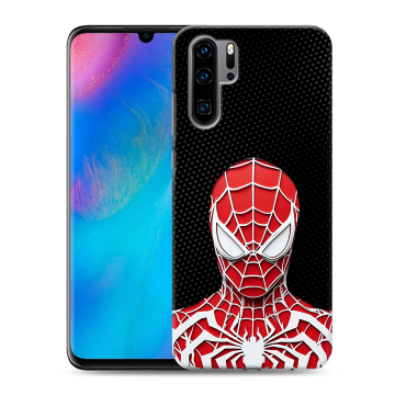 Силиконовый чехол на Huawei P30 Pro с принтом человек паук spiderman Силиконовый чехол на Huawei P30 Pro с принтом человек паук spiderman