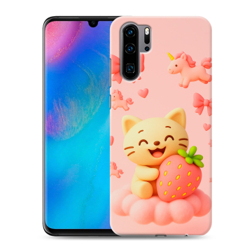 Силиконовый чехол на Huawei P30 Pro с принтом для девочек