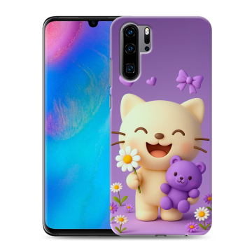 Силиконовый чехол на Huawei P30 Pro с принтом для девочек Силиконовый чехол на Huawei P30 Pro с принтом для девочек