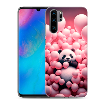 Силиконовый чехол на Huawei P30 Pro с принтом Панда Силиконовый чехол на Huawei P30 Pro с принтом Панда