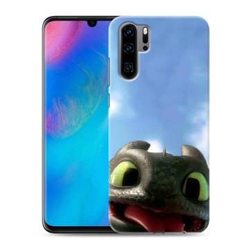 Силиконовый чехол на Huawei P30 Pro с принтом Как приручить дракона