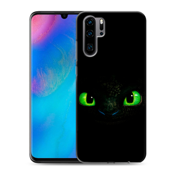 Силиконовый чехол на Huawei P30 Pro с принтом Как приручить дракона