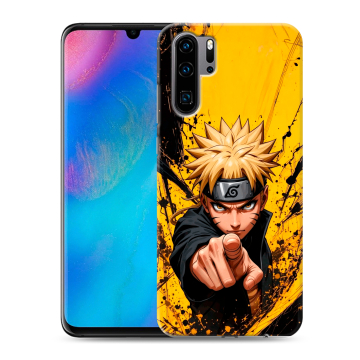 Силиконовый чехол на Huawei P30 Pro с принтом Naruto Наруто