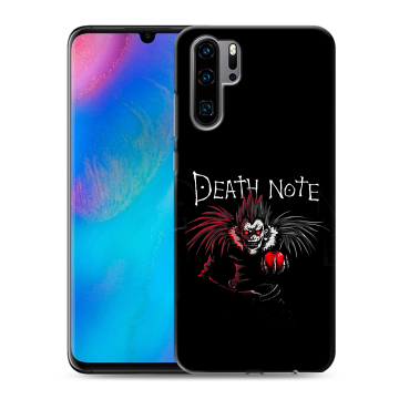 Силиконовый чехол на Huawei P30 Pro с принтом Death note Тетрадь смерти Силиконовый чехол на Huawei P30 Pro с принтом Death note Тетрадь смерти