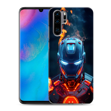 Силиконовый чехол на Huawei P30 Pro с принтом IronMan Железный человек Силиконовый чехол на Huawei P30 Pro с принтом IronMan Железный человек
