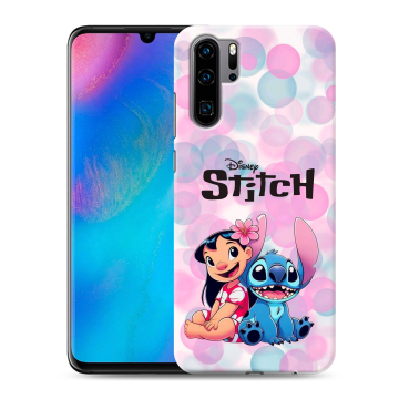 Силиконовый чехол на Huawei P30 Pro с принтом Лило и Стич