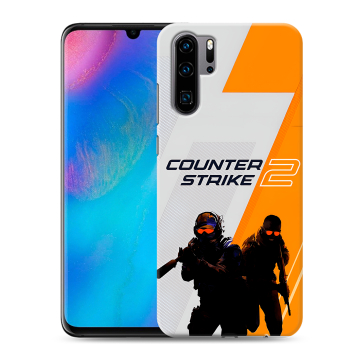 Силиконовый чехол на Huawei P30 Pro с принтом Counter Strike
