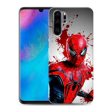 Силиконовый чехол на Huawei P30 Pro с принтом Spiderman Человек паук Силиконовый чехол на Huawei P30 Pro с принтом Spiderman Человек паук