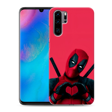 Силиконовый чехол на Huawei P30 Pro с принтом Дедпул Deadpool Силиконовый чехол на Huawei P30 Pro с принтом Дедпул Deadpool