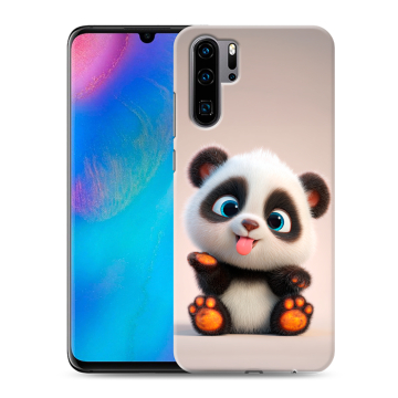 Силиконовый чехол на Huawei P30 Pro с принтом милая панда