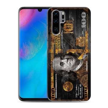 Силиконовый чехол на Huawei P30 Pro с принтом Доллар деньги