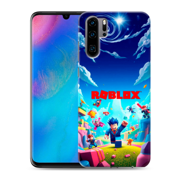 Силиконовый чехол на Huawei P30 Pro с принтом Roblox Роблокс Силиконовый чехол на Huawei P30 Pro с принтом Roblox Роблокс