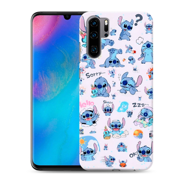 Силиконовый чехол на Huawei P30 Pro с принтом Лило и Стич