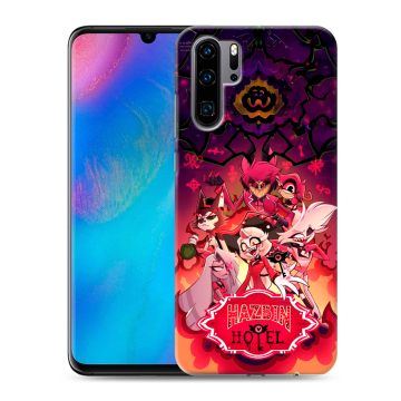 Силиконовый чехол на Huawei P30 Pro с принтом Hazbin Hotel Отель Хазбин Силиконовый чехол на Huawei P30 Pro с принтом Hazbin Hotel Отель Хазбин