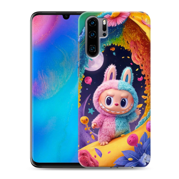 Силиконовый чехол на Huawei P30 Pro с принтом Labubu Лабубу Силиконовый чехол на Huawei P30 Pro с принтом Labubu Лабубу