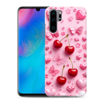 Силиконовый чехол на Huawei P30 Pro с принтом для девочек Силиконовый чехол на Huawei P30 Pro с принтом для девочек