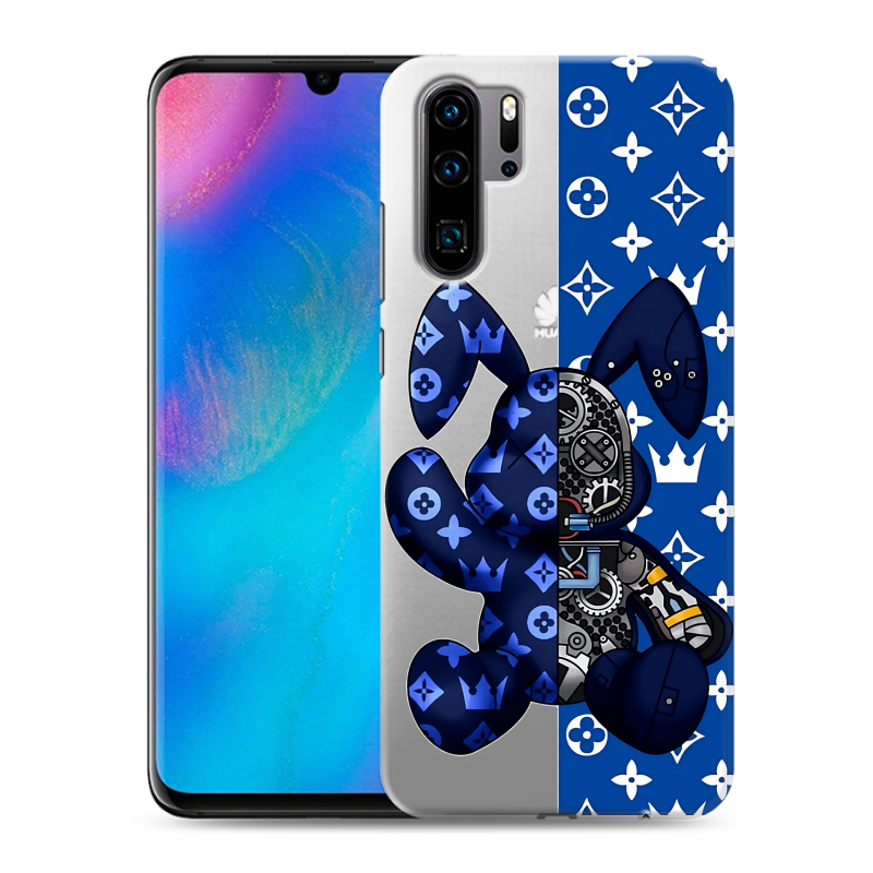Силиконовый чехол на Huawei P30 Pro с принтом Луи робот Силиконовый чехол на Huawei P30 Pro с принтом Луи робот