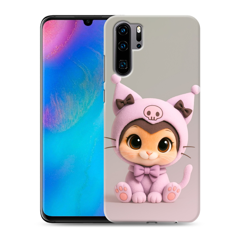 Силиконовый чехол на Huawei P30 Pro с принтом Куроми Kuromi Силиконовый чехол на Huawei P30 Pro с принтом Куроми Kuromi