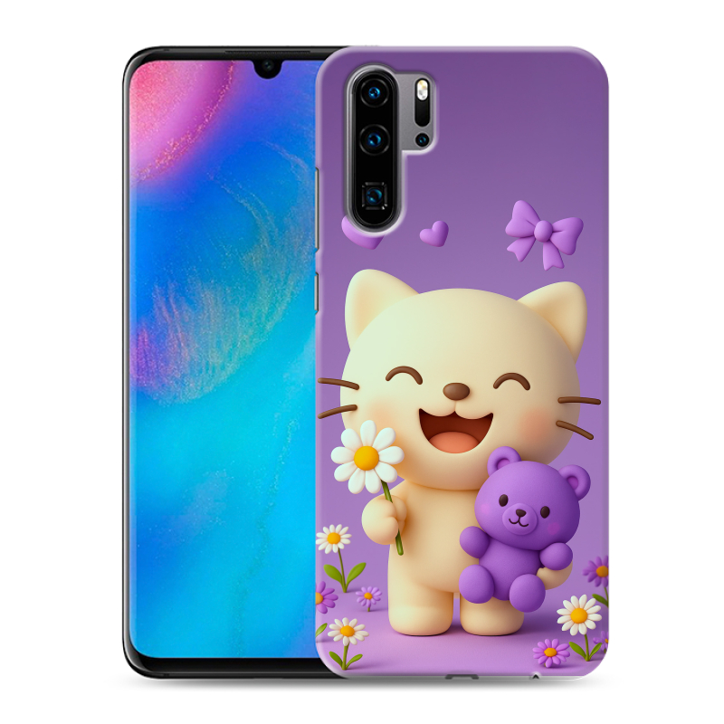 Силиконовый чехол на Huawei P30 Pro с принтом для девочек Силиконовый чехол на Huawei P30 Pro с принтом для девочек