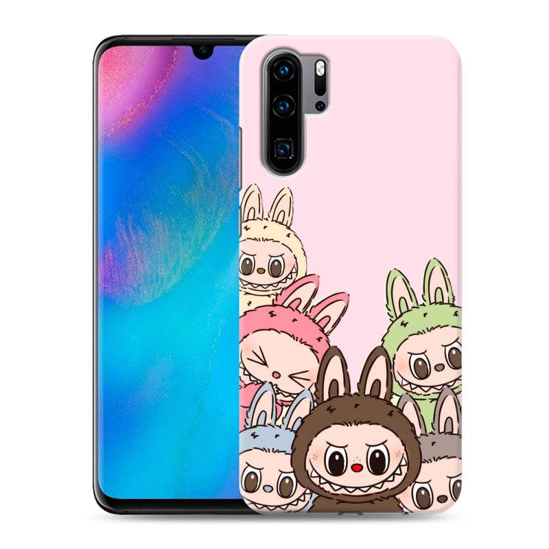 Силиконовый чехол на Huawei P30 Pro с принтом Лабубу Силиконовый чехол на Huawei P30 Pro с принтом Лабубу