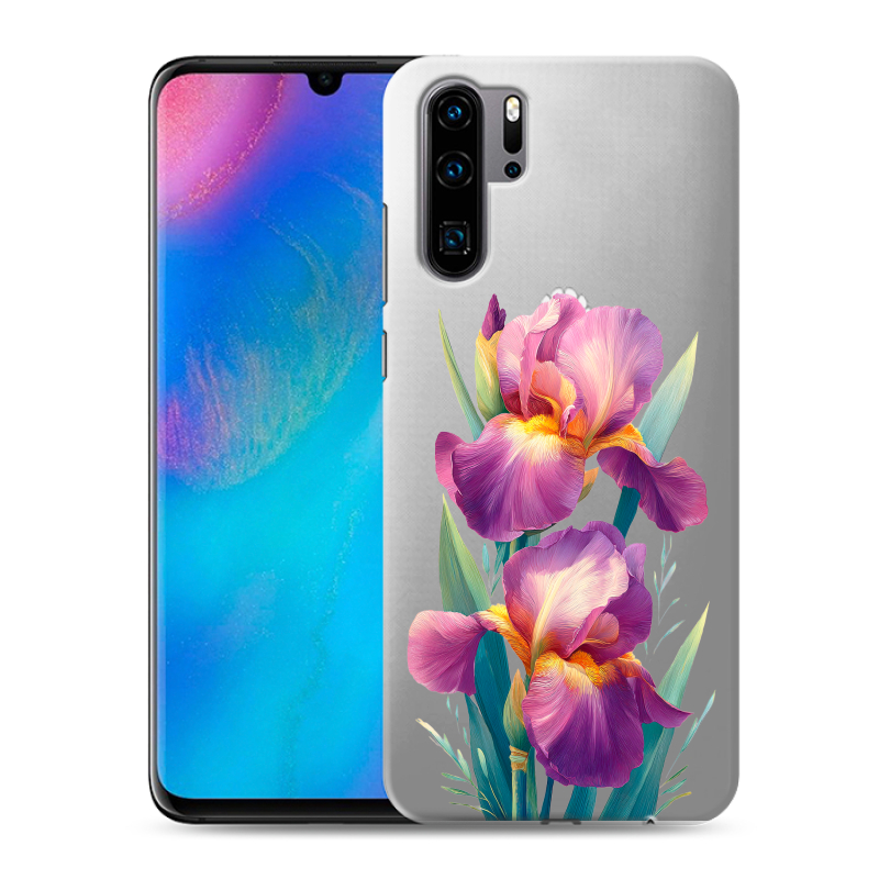 Силиконовый чехол на Huawei P30 Pro с принтом Цветы орхидеи Силиконовый чехол на Huawei P30 Pro с принтом Цветы орхидеи